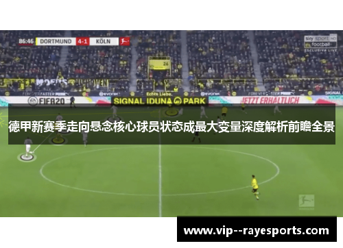 德甲新赛季走向悬念核心球员状态成最大变量深度解析前瞻全景